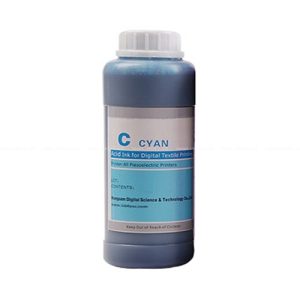 Mực in trực tiếp trên vải lụaTextile pigment ink 500 ml  (Cyan)